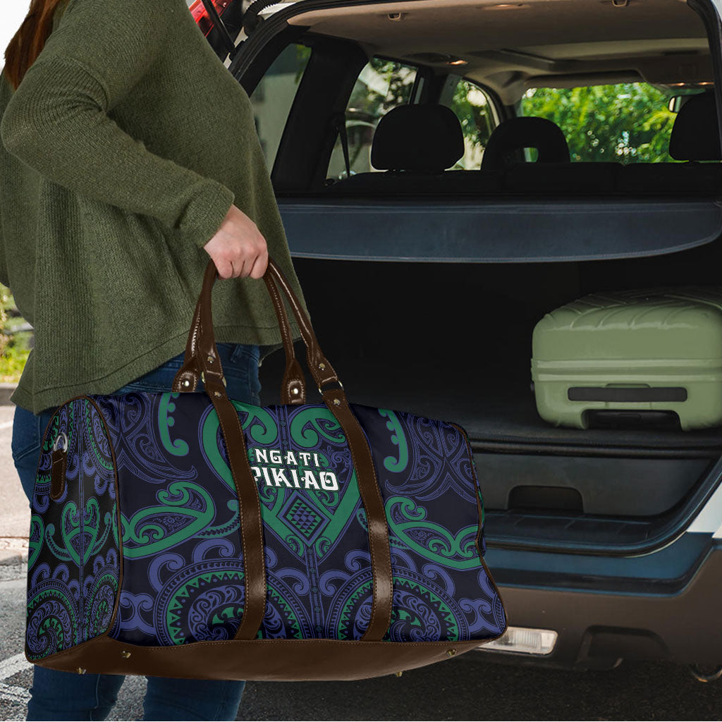 Aotearoa Ngati Pikiao Travel Bag Maori Tribal Pattern
