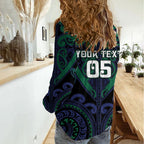 Custom Aotearoa Ngati Pikiao Women Casual Shirt Maori Tribal Pattern