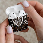 Aotearoa Kati Mamoe AirPods Case Maori Tribal Pattern