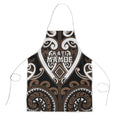 Aotearoa Kati Mamoe Apron Maori Tribal Pattern