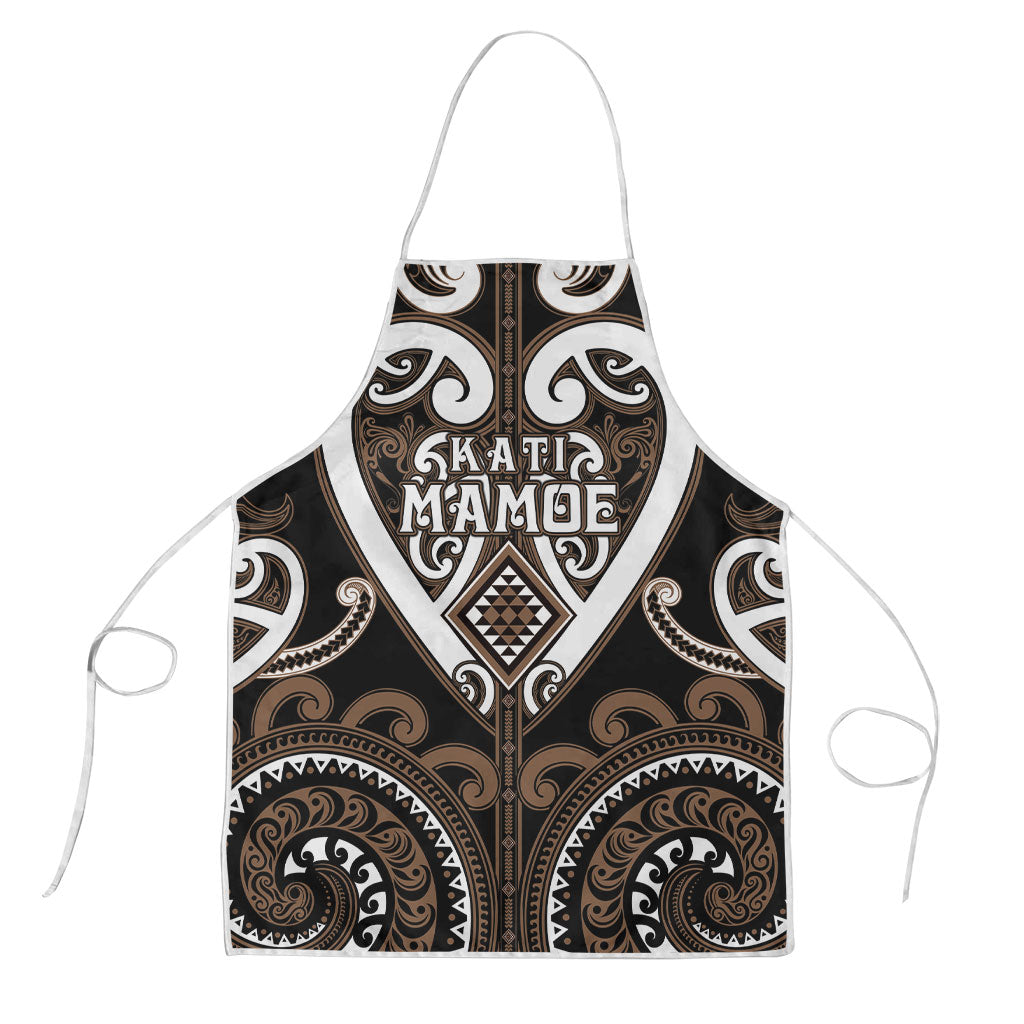Aotearoa Kati Mamoe Apron Maori Tribal Pattern