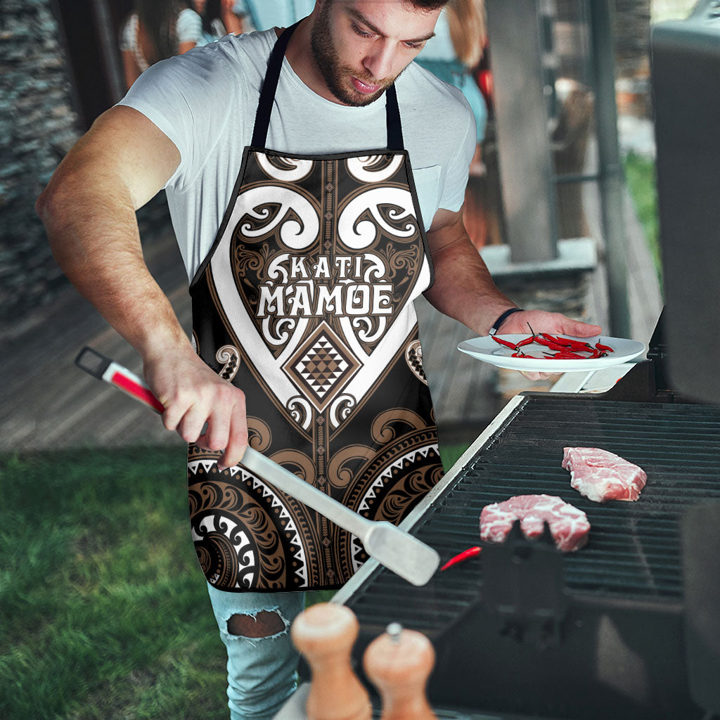 Aotearoa Kati Mamoe Apron Maori Tribal Pattern