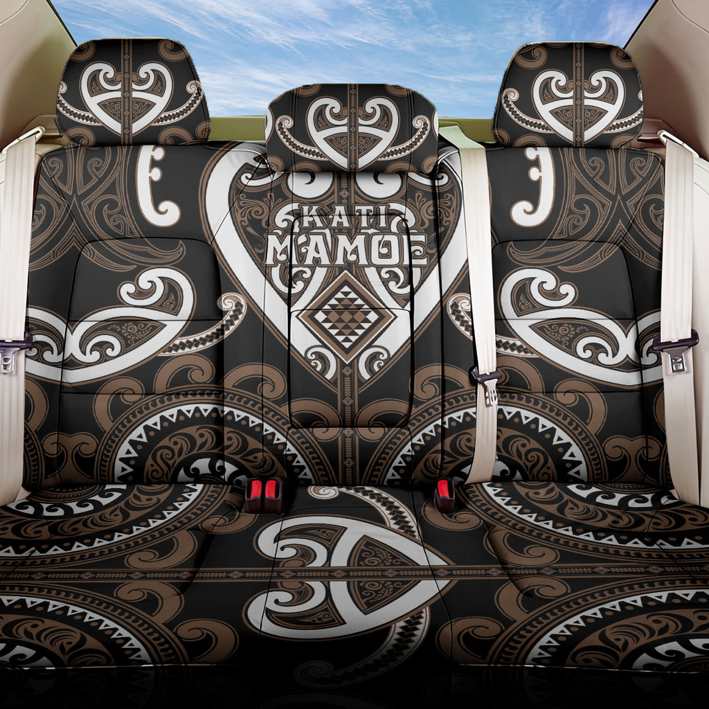 Aotearoa Kati Mamoe Back Car Seat Cover Maori Tribal Pattern
