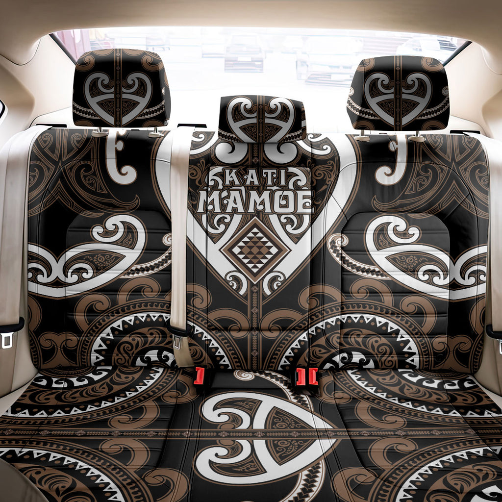 Aotearoa Kati Mamoe Back Car Seat Cover Maori Tribal Pattern