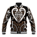 Custom Aotearoa Kati Mamoe Baseball Jacket Maori Tribal Pattern