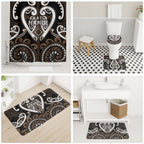 Aotearoa Kati Mamoe Bathroom Set Maori Tribal Pattern