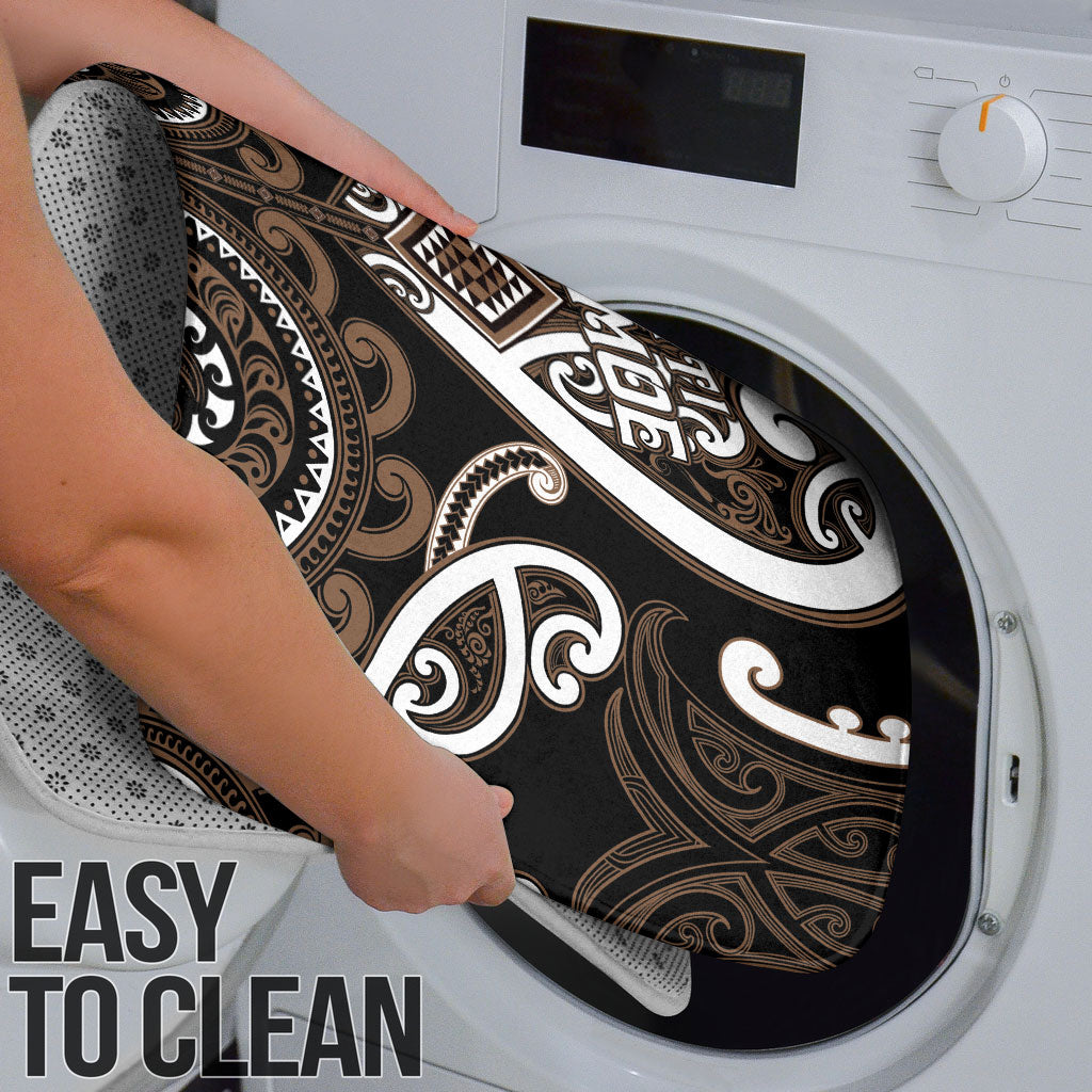 Aotearoa Kati Mamoe Bathroom Set Maori Tribal Pattern