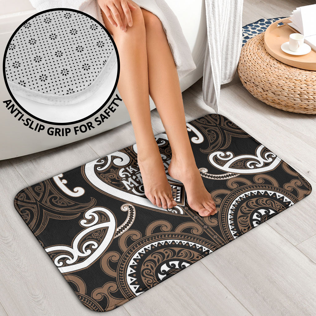 Aotearoa Kati Mamoe Bathroom Set Maori Tribal Pattern