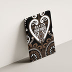 Aotearoa Kati Mamoe Canvas Wall Art Maori Tribal Pattern