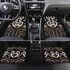 Custom Aotearoa Kati Mamoe Car Mats Maori Tribal Pattern
