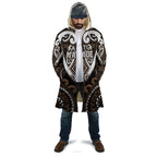 Custom Aotearoa Kati Mamoe Cloak Maori Tribal Pattern