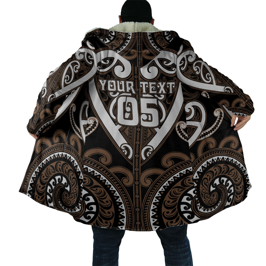 Custom Aotearoa Kati Mamoe Cloak Maori Tribal Pattern
