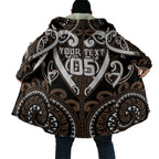 Custom Aotearoa Kati Mamoe Cloak Maori Tribal Pattern