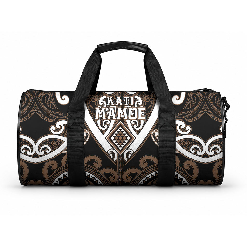 Aotearoa Kati Mamoe Duffle Bag Maori Tribal Pattern