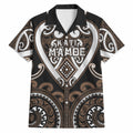 Custom Aotearoa Kati Mamoe Hawaiian Shirt Maori Tribal Pattern