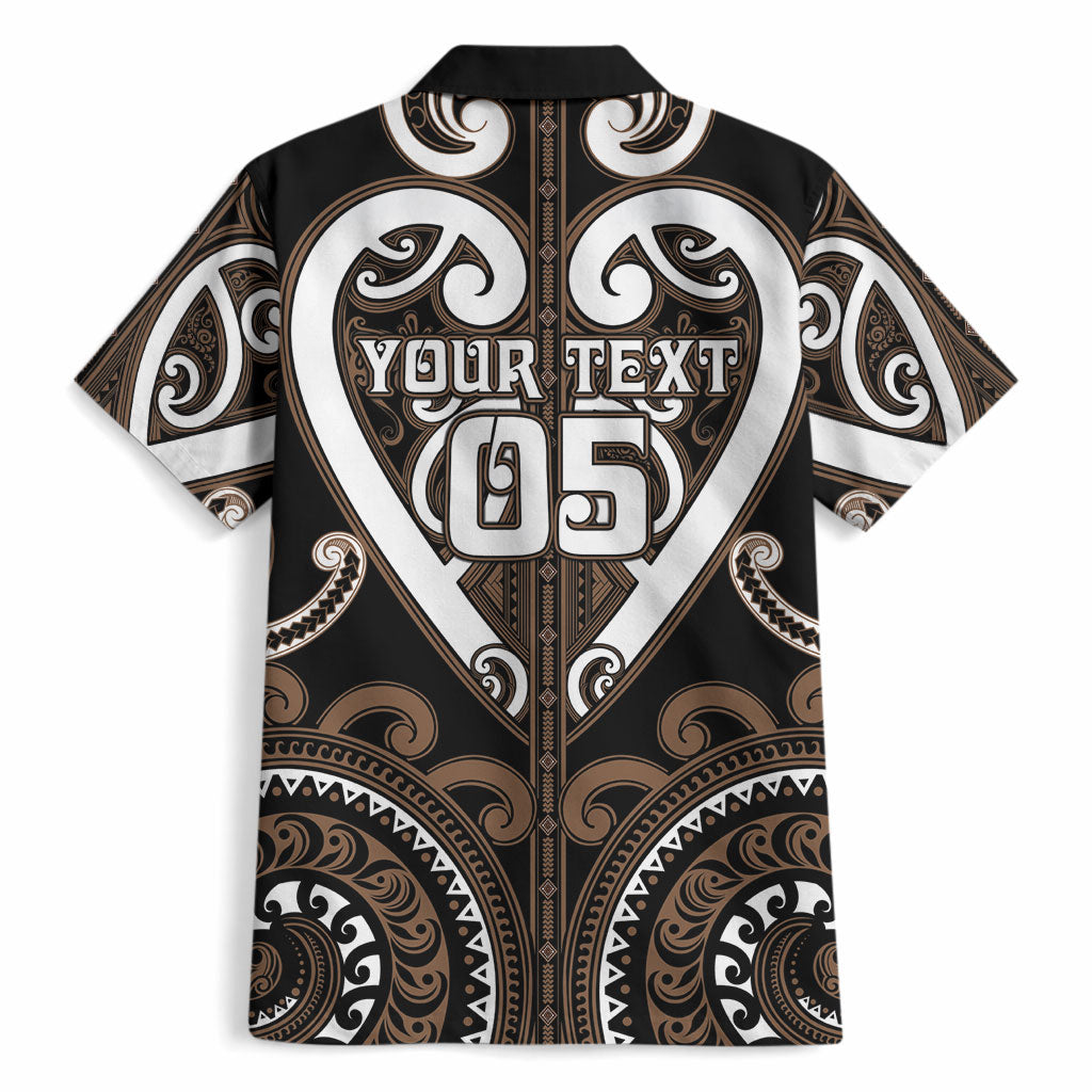 Custom Aotearoa Kati Mamoe Hawaiian Shirt Maori Tribal Pattern