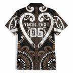 Custom Aotearoa Kati Mamoe Hawaiian Shirt Maori Tribal Pattern