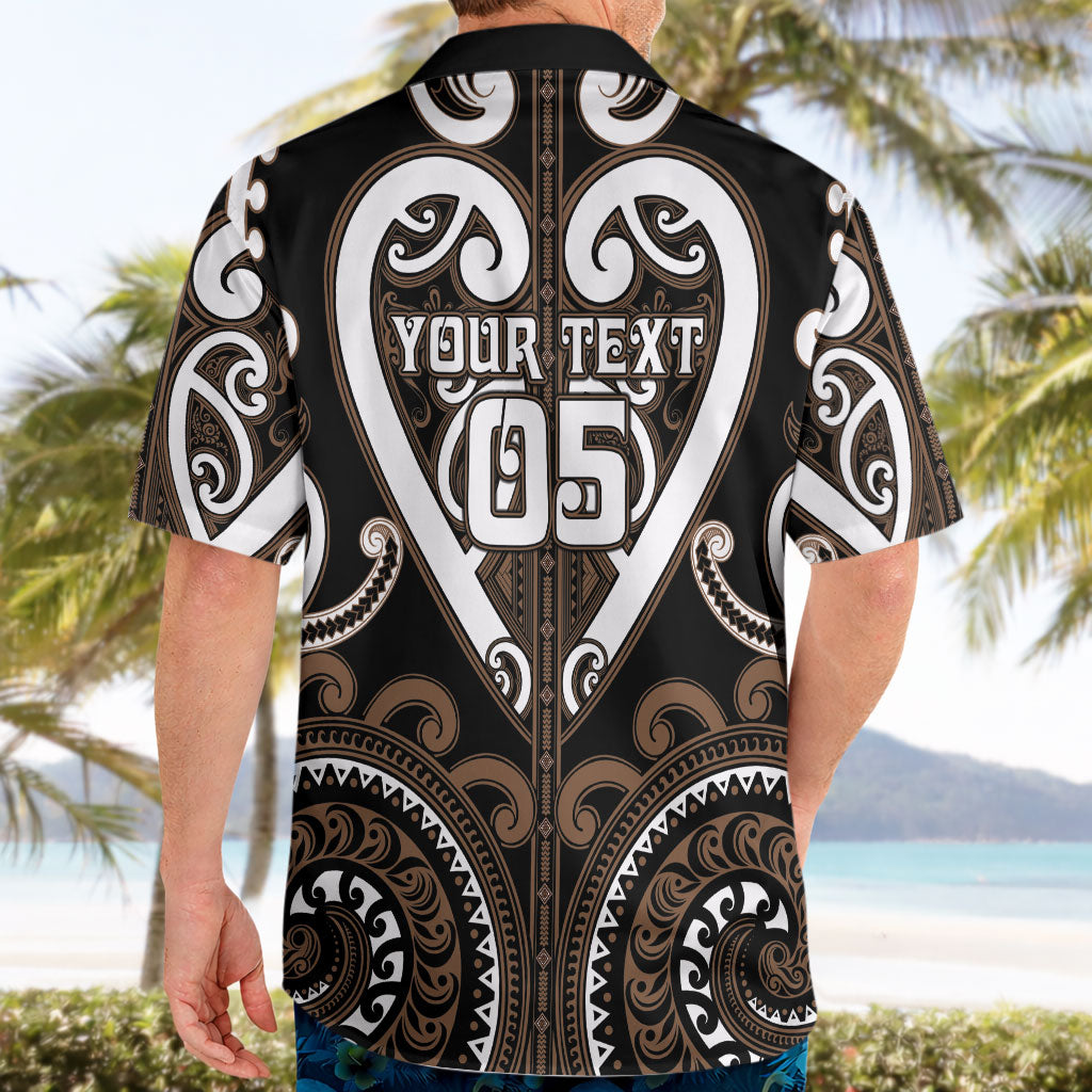 Custom Aotearoa Kati Mamoe Hawaiian Shirt Maori Tribal Pattern