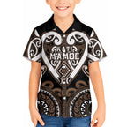 Custom Aotearoa Kati Mamoe Hawaiian Shirt Maori Tribal Pattern