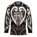 Custom Aotearoa Kati Mamoe Hockey Jersey Maori Tribal Pattern