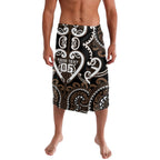Custom Aotearoa Kati Mamoe Lavalava Maori Tribal Pattern