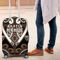 Aotearoa Kati Mamoe Luggage Cover Maori Tribal Pattern