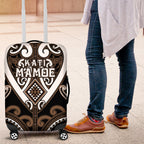 Aotearoa Kati Mamoe Luggage Cover Maori Tribal Pattern
