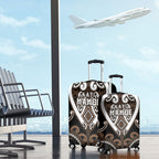 Aotearoa Kati Mamoe Luggage Cover Maori Tribal Pattern