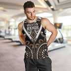 Custom Aotearoa Kati Mamoe Men Tank Top Maori Tribal Pattern
