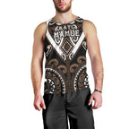 Custom Aotearoa Kati Mamoe Men Tank Top Maori Tribal Pattern