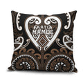Aotearoa Kati Mamoe Pillow Cover Maori Tribal Pattern