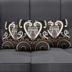 Aotearoa Kati Mamoe Pillow Cover Maori Tribal Pattern