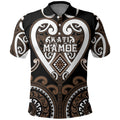 Custom Aotearoa Kati Mamoe Polo Shirt Maori Tribal Pattern