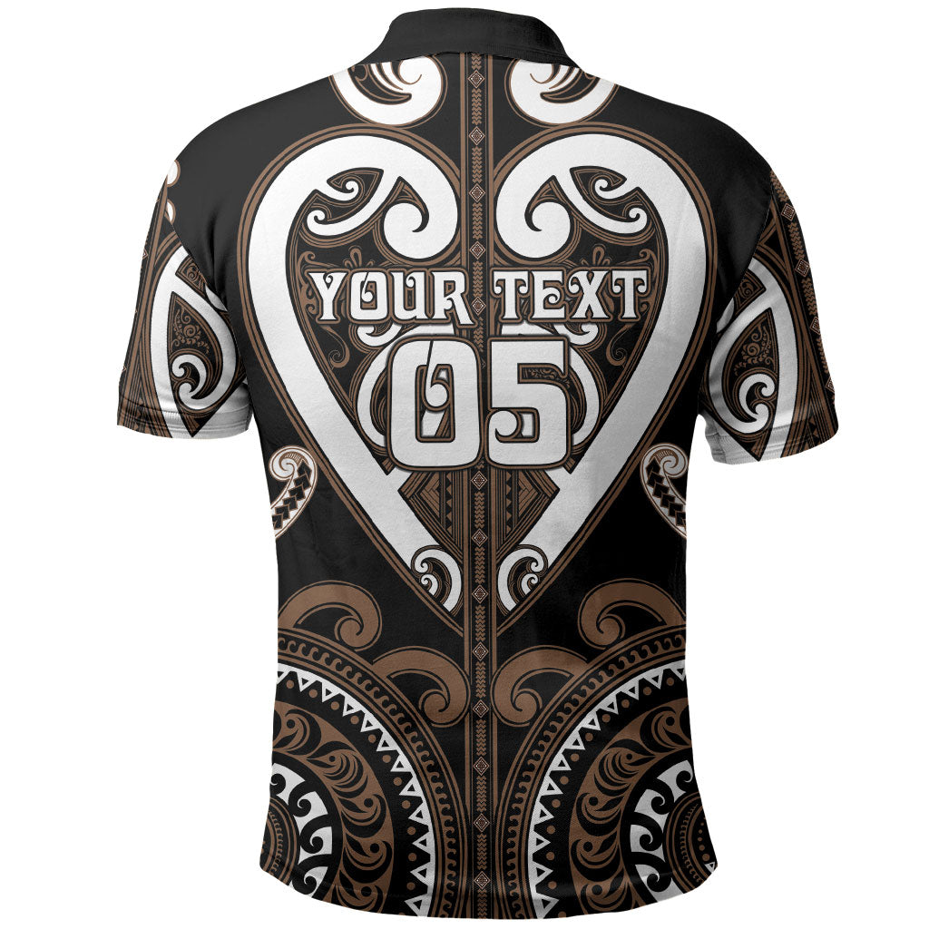 Custom Aotearoa Kati Mamoe Polo Shirt Maori Tribal Pattern