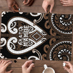 Aotearoa Kati Mamoe Puzzle Maori Tribal Pattern