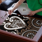 Aotearoa Kati Mamoe Puzzle Maori Tribal Pattern