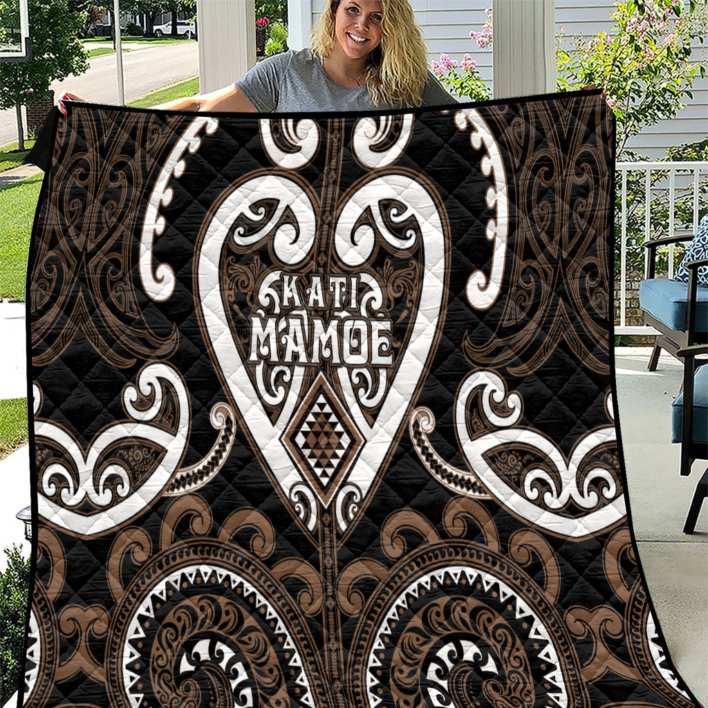 Aotearoa Kati Mamoe Quilt Maori Tribal Pattern