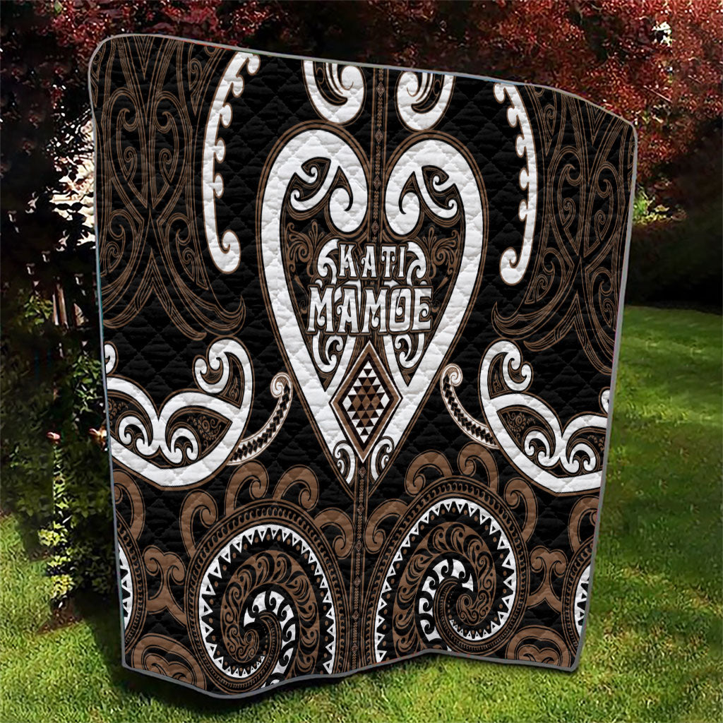 Aotearoa Kati Mamoe Quilt Maori Tribal Pattern