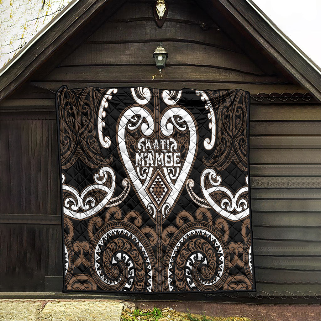 Aotearoa Kati Mamoe Quilt Maori Tribal Pattern