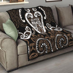 Aotearoa Kati Mamoe Quilt Maori Tribal Pattern