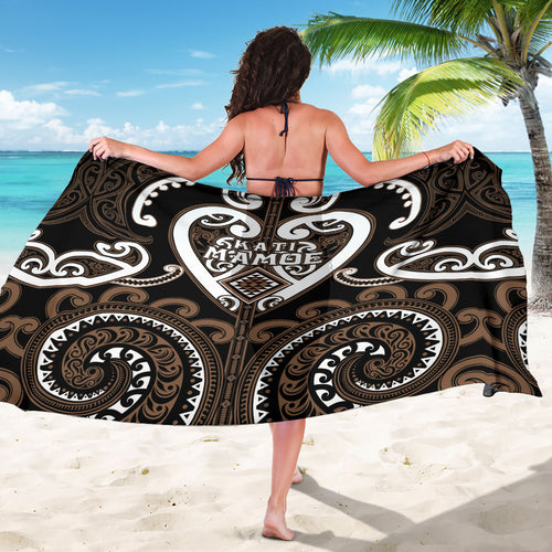 Aotearoa Kati Mamoe Sarong Maori Tribal Pattern