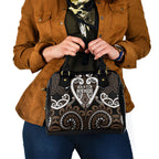 Aotearoa Kati Mamoe Shoulder Handbag Maori Tribal Pattern