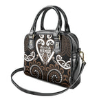Aotearoa Kati Mamoe Shoulder Handbag Maori Tribal Pattern