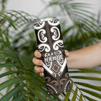 Custom Aotearoa Kati Mamoe Skinny Tumbler Maori Tribal Pattern