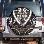 Aotearoa Kati Mamoe Spare Tire Cover Maori Tribal Pattern