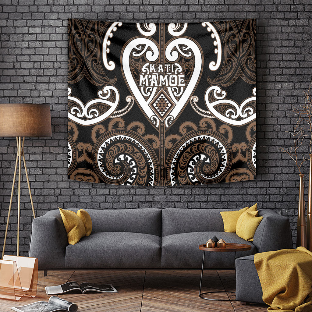Aotearoa Kati Mamoe Tapestry Maori Tribal Pattern