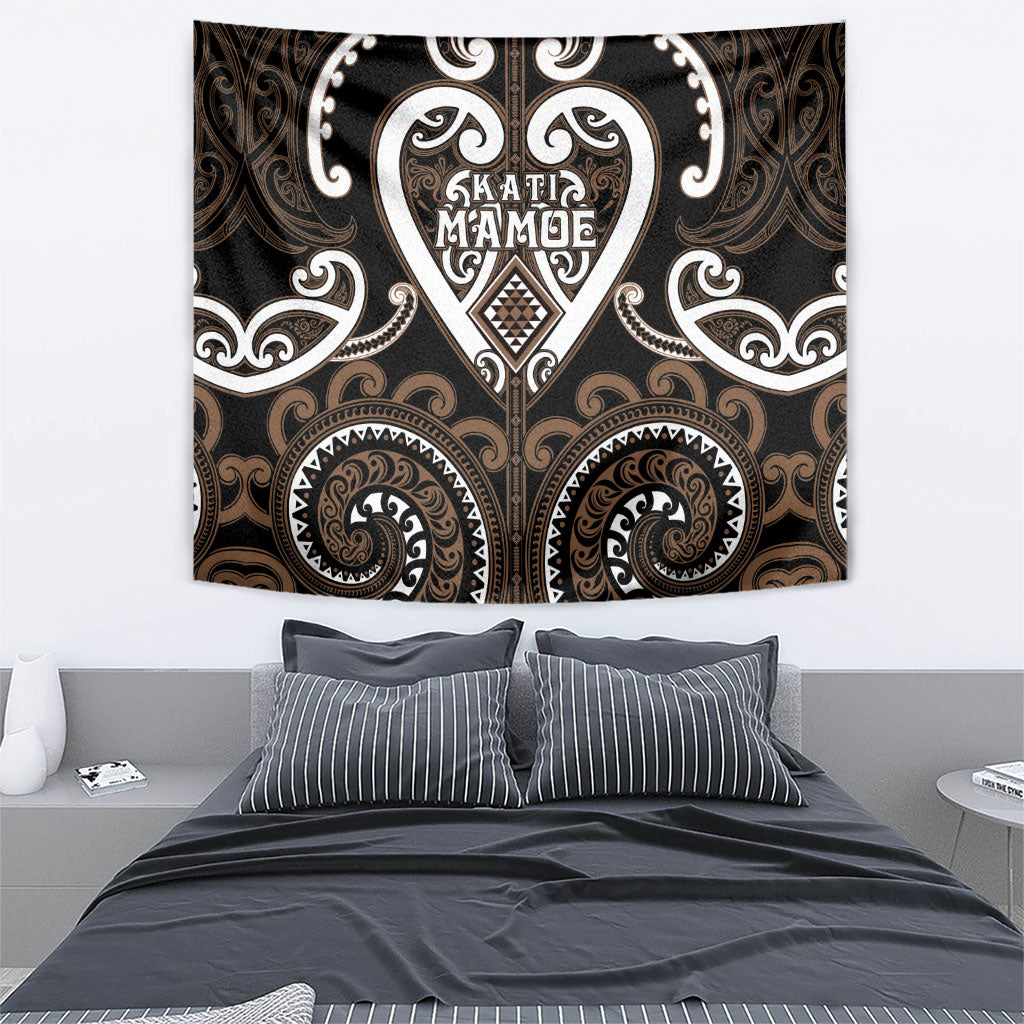 Aotearoa Kati Mamoe Tapestry Maori Tribal Pattern
