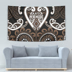 Aotearoa Kati Mamoe Tapestry Maori Tribal Pattern