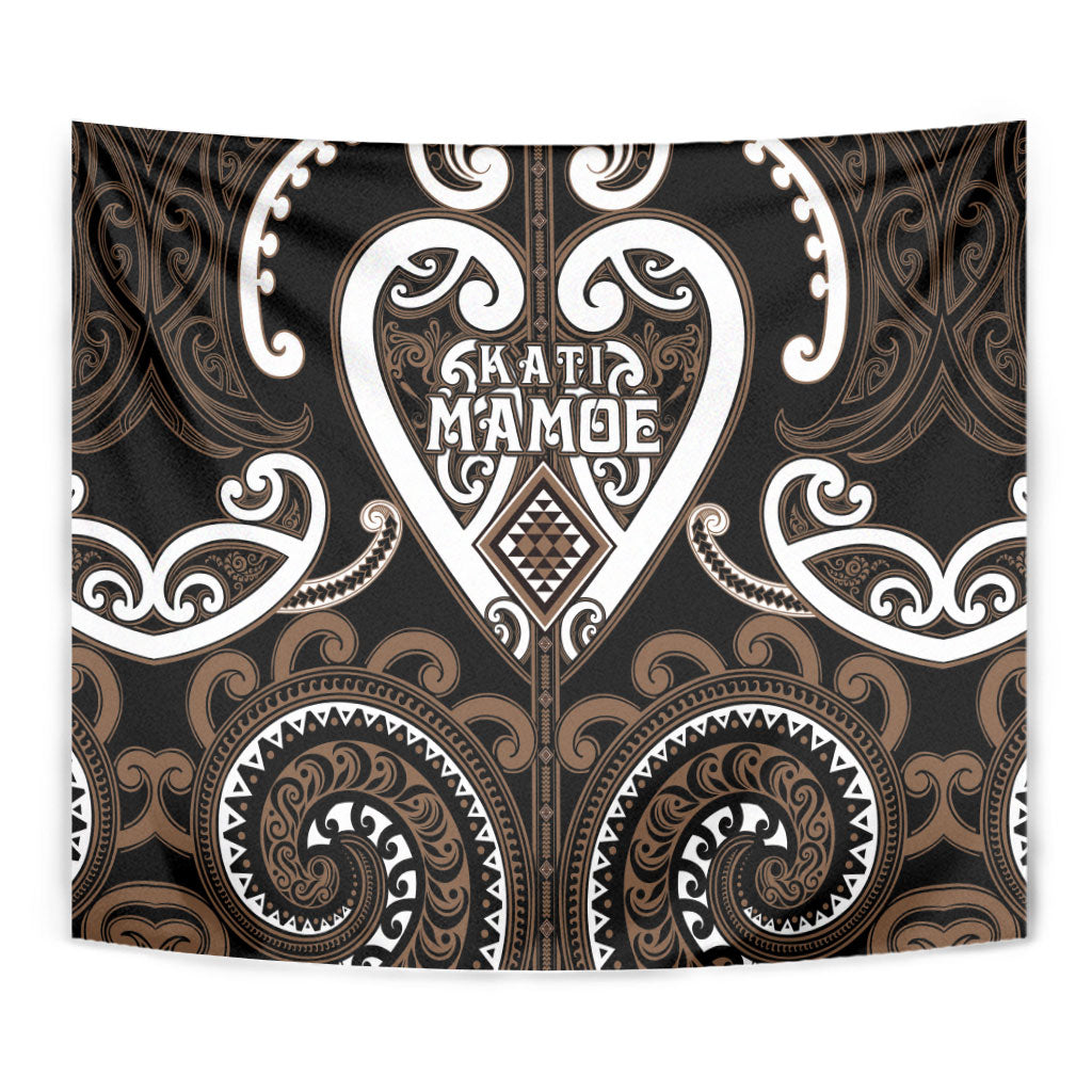 Aotearoa Kati Mamoe Tapestry Maori Tribal Pattern