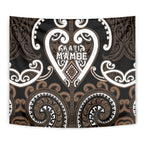 Aotearoa Kati Mamoe Tapestry Maori Tribal Pattern